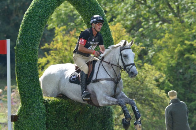 Andrew Nicholson und Avebury in Burghley ©The Land Rover Burghley Horse Trials Official Page (Facebook)