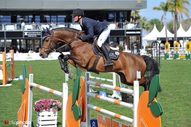 Maurice Tebbel gewinnt mit Chacco's Son. © Hervé Bonnaud