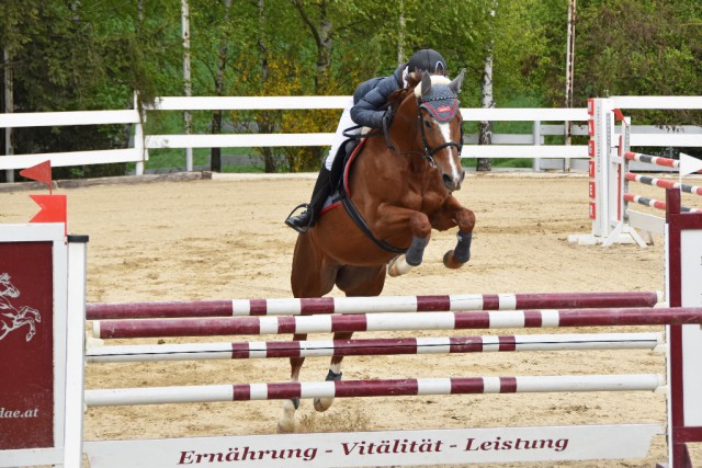 Nicole Werther und Samantha siegten in der WKO-Trophy über 120 cm. © NOEPS