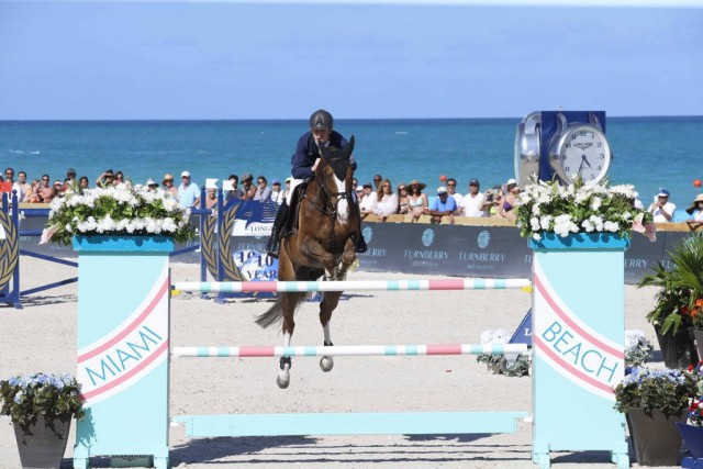 Scott Brash (GBR) bei der LGCT Miami Beach letztes Jahr. © LGCT / Stefano Grasso