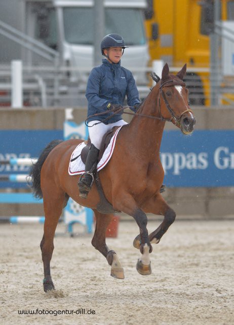 Lisa Bongers (NED) und Arselina sicherten sich Rang zwei im R34 Junioren und Young Rider Opening. © Fotoagentur Dill