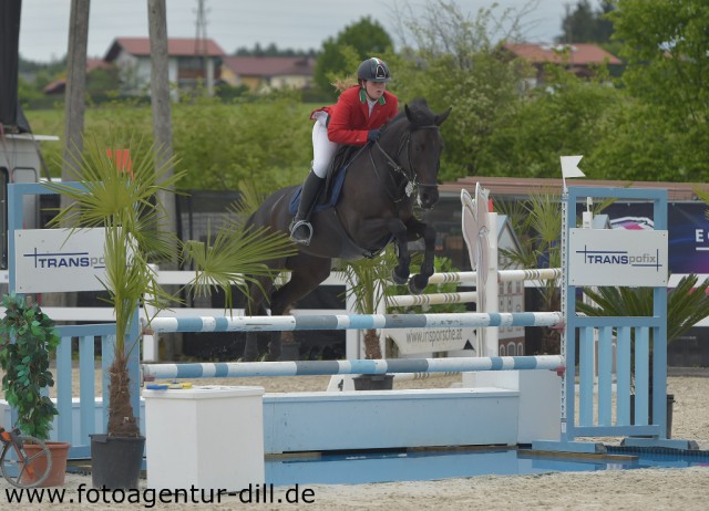 Super Vorstellung und Sieg im Pony Grand Prix powered by Pappas: Martina Giordano (ITA) und Carlton Wonder. © Fotoagentur Dill