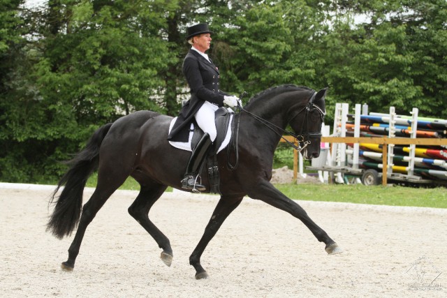 Angela Hergeth und Umani wurden Tiroler Vizemeister Allgemeine Klasse. © Team myrtill / Archiv