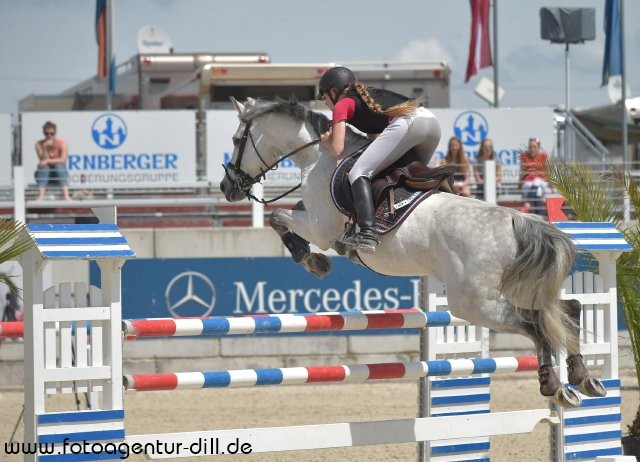 Platz zwei im K&W Youngster Cup holten Michele Ruth (NÖ) und Klaus. © Fotoagentur Dill