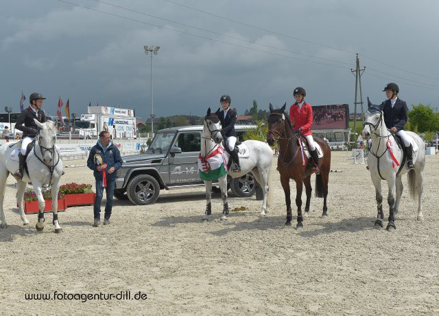Ungarn holte im FEI Children Nations Cup powered by s.Oliver Rang drei. © Fotoagentur Dill