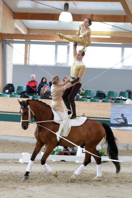 Der RC Wildegg (NÖ) wird im Magna Racino zu Pfingsten erstmals seine neue Gruppenkür präsentieren um den Sieg aus dem Vorjahr zu wiederholen. © Andrea Fuchshumer