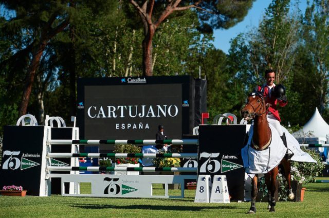 Uri Rosenzweig, winner of the Cartujano Trophy © CSI2* Madrid