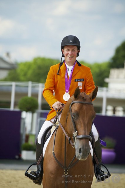 In 2012 GLOCK Rider Gerco Schröder on GLOCK’s London N.O.P. won two silver medals at the Olympic Games in London. © Arnd Bronkhorst