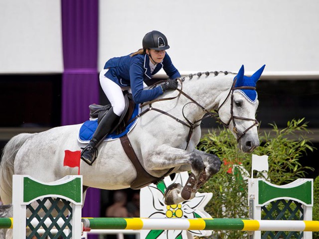 Marie-Luise Abraham (AUT/K) came eighth with her Zazou in the GLOCK’s 2* Tour. © Michael Rzepa