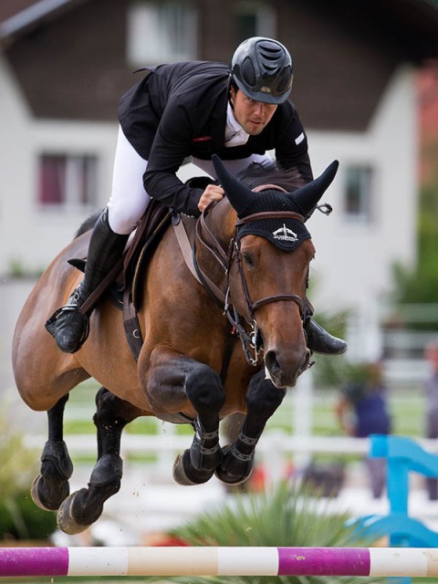 The weekend was very successful for Sergio Alvarez Moya (ESP) and eight-year-old Unicstar de l’Aumone, coming second in the GLOCK’s Youngster Tour Final. © Michael Rzepa