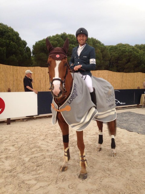 Chesall Zimequest ist das erfolgreichste Holsteiner Pferd im akutellen WBFSH Ranking der Springpferde. © Simon Delestre Facebook