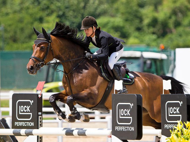 Seventh place in the GLOCK’s 2* Tour went to Alice Janout (AUT/NÖ) and Cornet 2. © Michael Rzepa