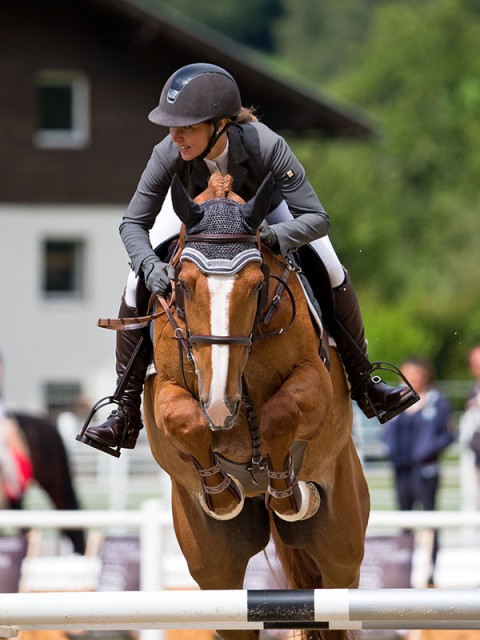 Did everything right! Julia Kremser (GER) and Catminster took victory today in the GLOCK’s Amateur Tour. © Michael Rzepa