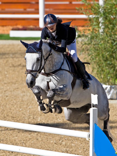Ioli Mytilineou (GRE) and her Companion rejoiced in third place in the GLOCK’s 2* Tour. © Michael Rzepa