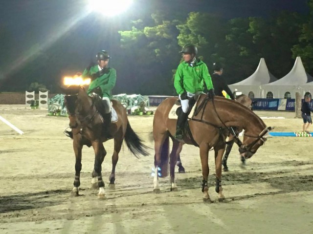 Gerfried Puck and Dieter Köfler showed cool round at the Lake Arena. © Team Alpenspan
