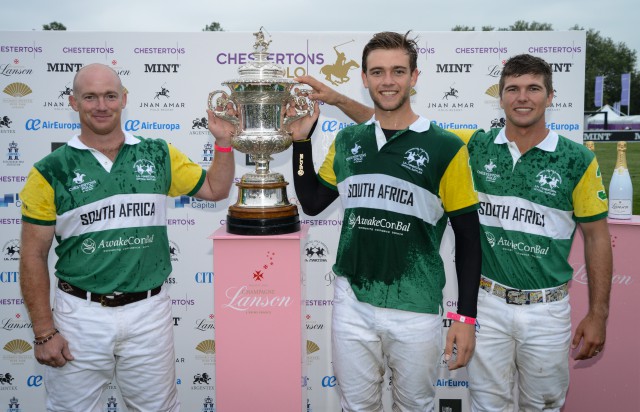 South Africa was the winnen of todays match. © Chestertons Polo
