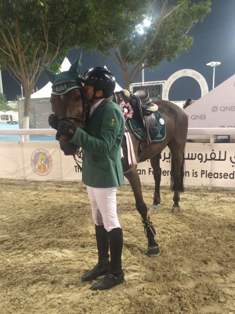 Abdullah Al Sharbatly freut sich über neue Pferde im Stall. © Abdulla Al Sharbatly / Facebook