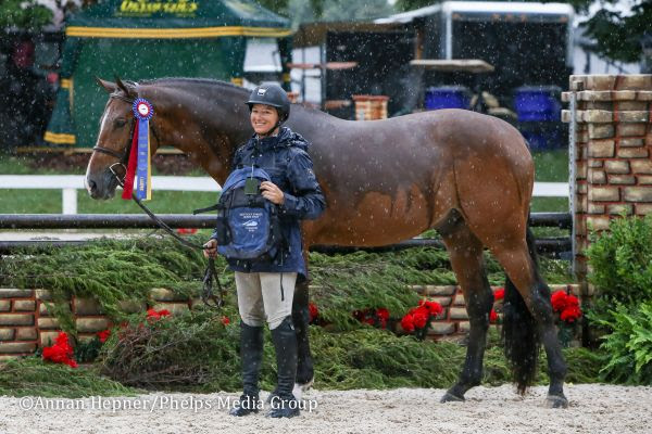 Because won the Green Hunter Championship with Kelley Farmer © www.kentuckyhorseshow.com
