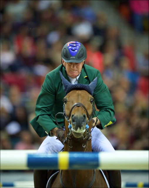 Cristalline (im Bild mit Chris Chugg) und Toulago werden in Zukunft unter Adrienne Sternlich zu sehen sein. © FEI/Arnd Bronkhorst/Pool Pic 