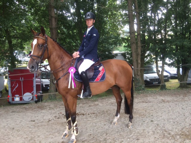 Sensationeller Erfolg für Max Kühner und Electric Touch in Dinard (FRA). © Max Kühner Sporthorses