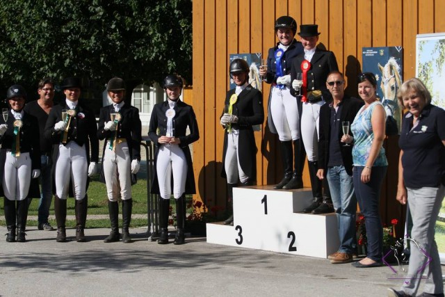 Die ländlichen Meisterschaften Dressur und Kärntner Landesmeisterschaften Dressur Haflinger fanden bei herrlichem Wetter am Ausbildungsstall Ryall statt. © Ausbildungsstall Ryall/Facebook
