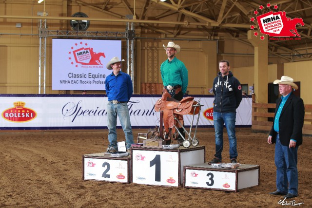 The Rookie Professional Podium. © Andrea Bonaga