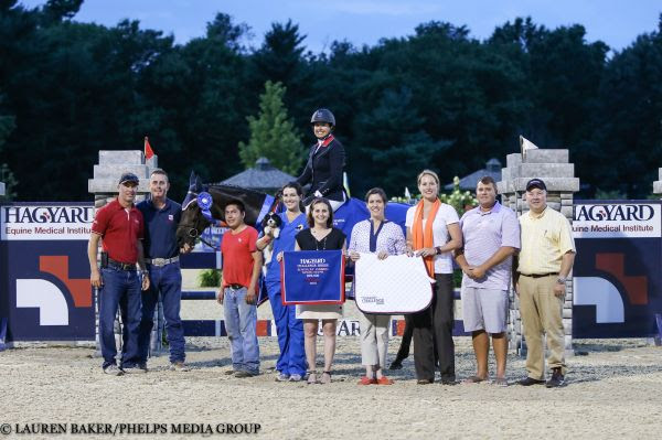 Lauren Hester and Warinde B © www.kentuckyhorseshow.com