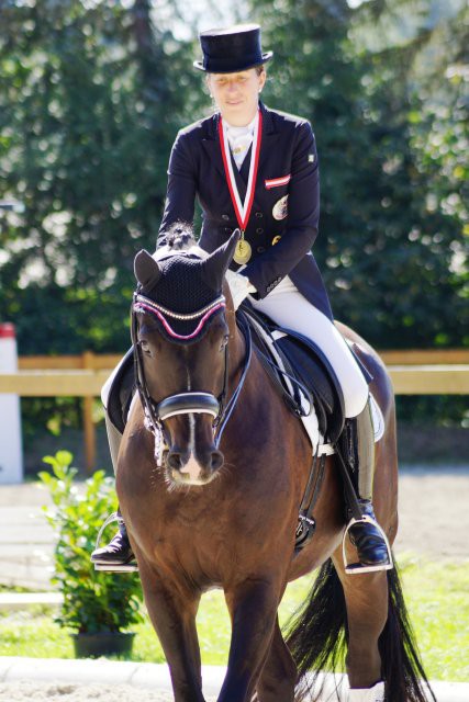 Bronze in der Allgemeinen Klasse holte sich Astrid Neumayer auf ihrem Pferd Fior Da Liso AN. © Pramwaldhof