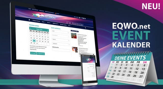 Der neue EQWO.net Eventkalender ist online! 