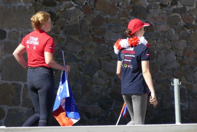 Alle waren bei den Ritten ihrer Teamkollegen immer dabei. © Team Austria