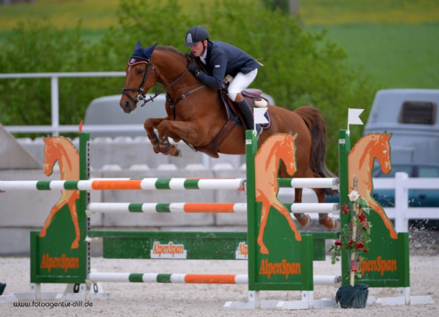 SRC Lamprechtshausen-Reiter Christian Juza will als Lokalmatador siegen. © Fotoagentur Dill