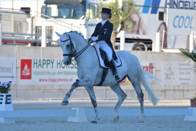 Steffie Palm belegte mit Happy Rang drei. © Fotoagentur Dill