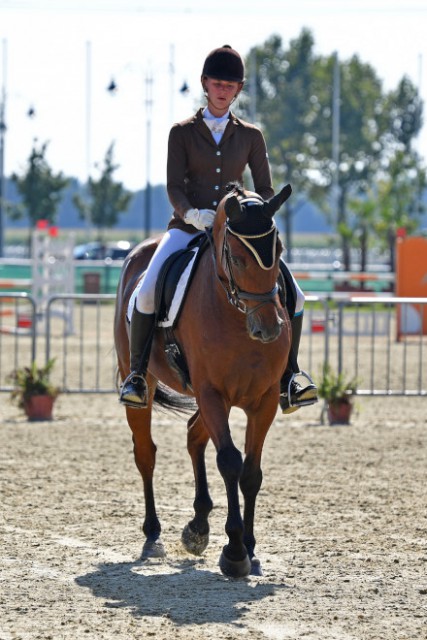 Melanie Runtsch vom Zuchthof Siegersdorf war in der Magna Racino Allrounder Challenge das Maß der Dinge. © horsesportsphoto.eu