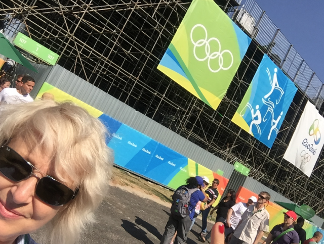 EQWO-CEO Ruth bei den Olympsichen Spielen 2016. © EQWO.net - Ruth Büchlmann
