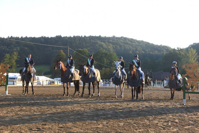 Gurppenbild der neuen Steirischen Landesmeister. (c) horsesportsphoto.eu