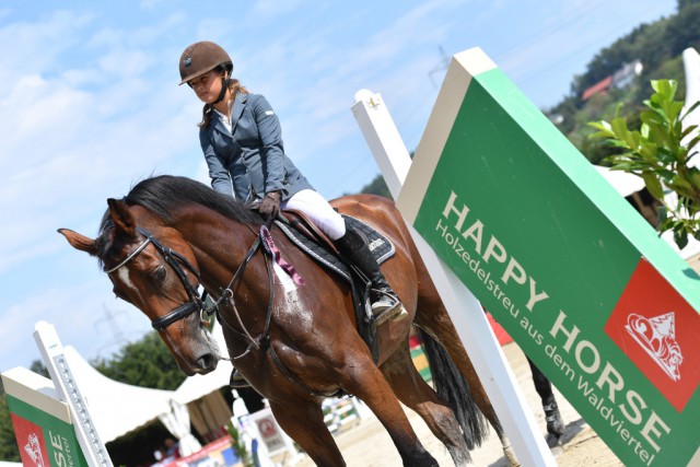 Gesamtsiegerin im Happy Horse Nachwuchscup 2016: Lena Binder! © horsesportsphoto.eu