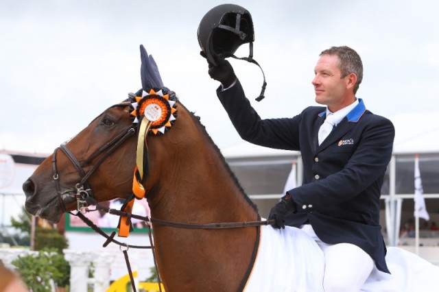 Hendrik Denutte and Cassis van de Kranneburg finished first in Brussels. © Scoopdyga