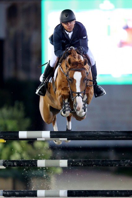 Kent Farrington (USA) und seine springgewaltige Creedance! © Scoopdyga