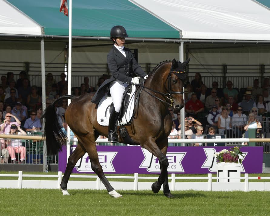 Bettina Hoy (GER), hier im Sattel von Designer bei den Burghley Horse Trials, übernimmt das Amt als Chefin d'Equipe im niederländischen Vielseitigkeitslager. © FEI / Trevor Meeks