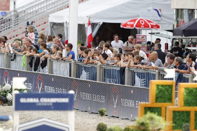 Volle Tribünen beim fünften Vienna Masters. © Stefano Grasso