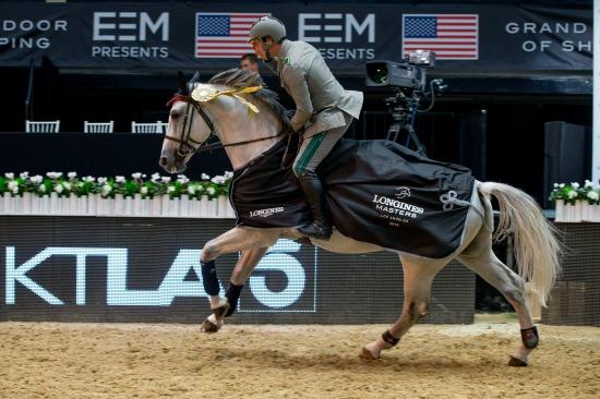 The Longines Masters takes place in L.A. © L.A. Longines Masters