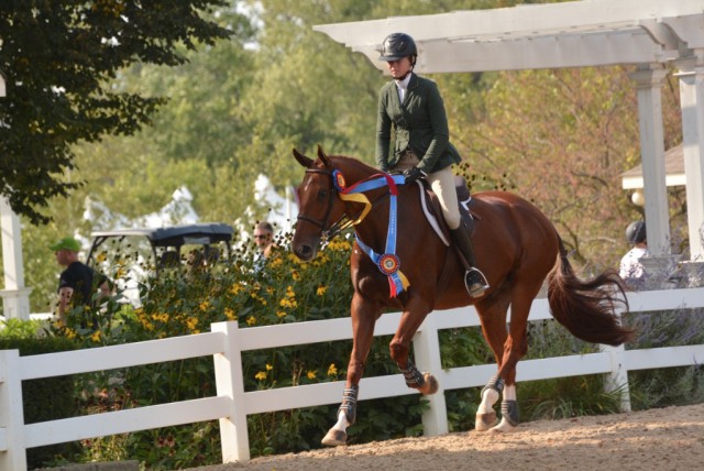 Paige Matthies won the Midwest Marshall & Sterling Junior/Amateur Horsemanship Medal Final. © Chicago Equestrian.