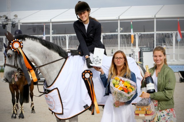 Odile Putman won the Knokke Hippique Prize. © Scoopdyga