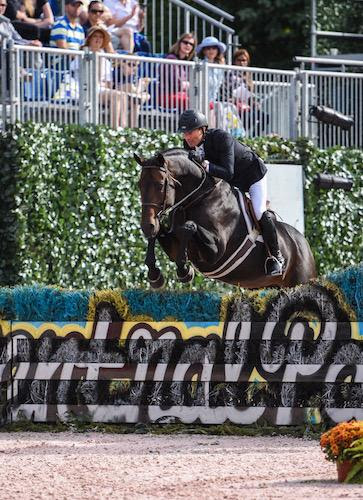 Six-time World Champion Hunter Rider Scott Stewart Saturday afternoon, Sep. 24 © Meg Banks & Cally Matherly