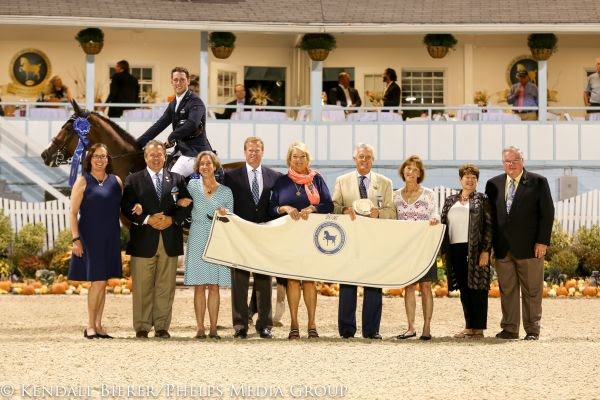 Mattias Tromp and Avon win the $25,000 Devon Fall Classic © Kendall Bierer