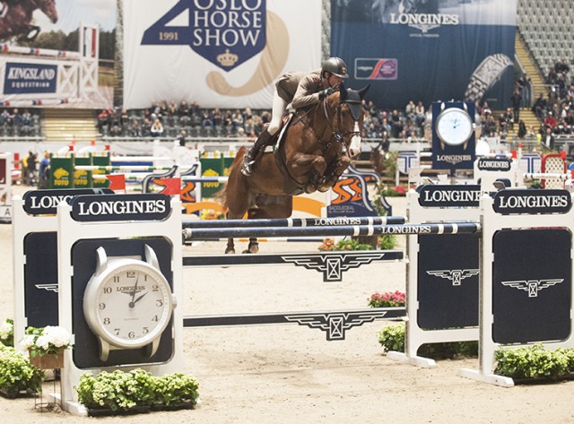 Alberto Zorzi riding Fair Light van T Heike for Italy Photo Mette Sattrup/FEI