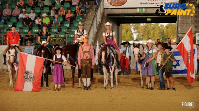 Das Nations Cup Team Austria. © Figure 8 / Painted Horse Ranch