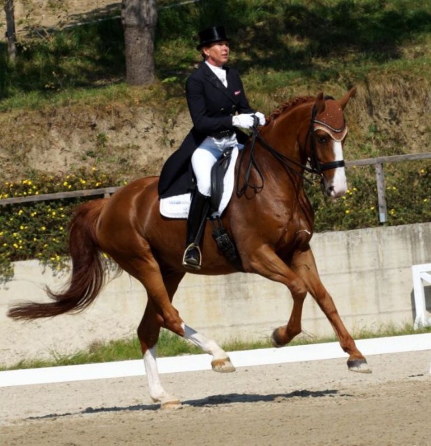 Angela Hergeth und ihr Don Shiraz. © Transpofix 