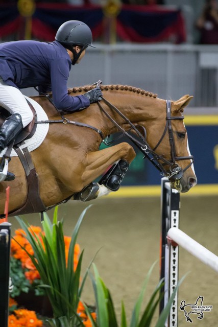 Kent Farrington of the United States and Creedance took second in the $130,270 Longines FEI World Cup™ Jumping Toronto at the the CSI4*-W Royal Horse Show in Toronto, ON. © Radvanyi Photography