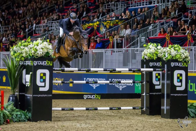 2016 Olympic champions Nick Skelton and Big Star placed second in the $75,000 GroupBy ‘Big Ben’ Challenge at the CSI4*-W Royal Horse Show on Saturday, November 12, in Toronto, ONTARIO. © Ben Radvanyi Photography